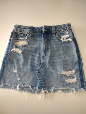 Abercrombie & Fitch Vintage Denim A-Line Skirt Size 26